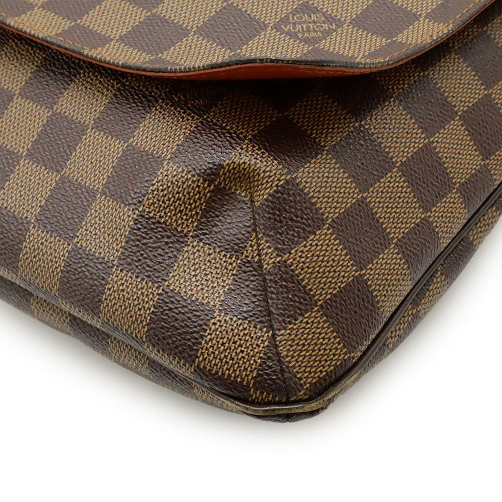 Louis Vuitton Brown Damier Canvas Pvc Shoulder Bag