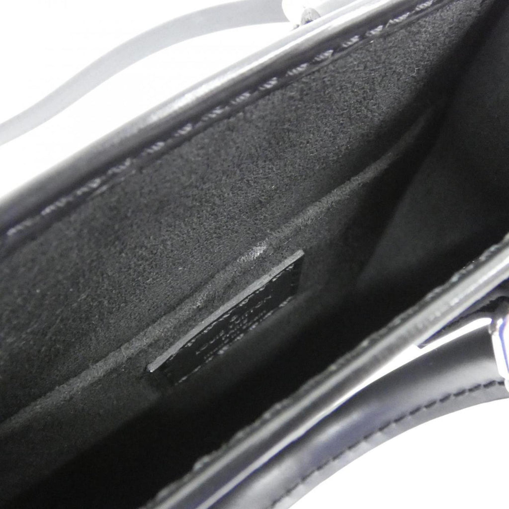 Louis Vuitton Black Leather Handbag