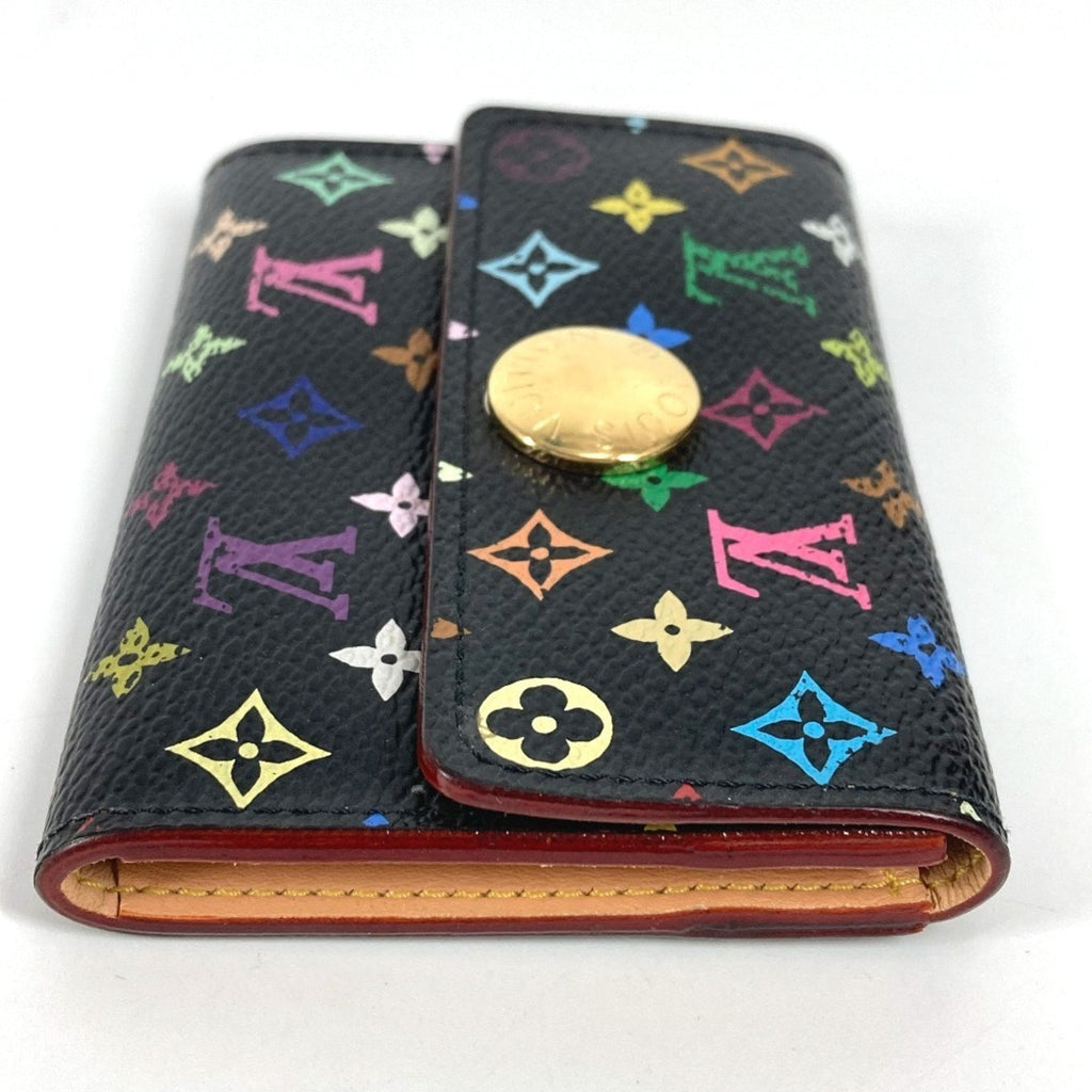 Louis Vuitton Black Noir Monogram Multicolore Coin Purse/Coin Case
