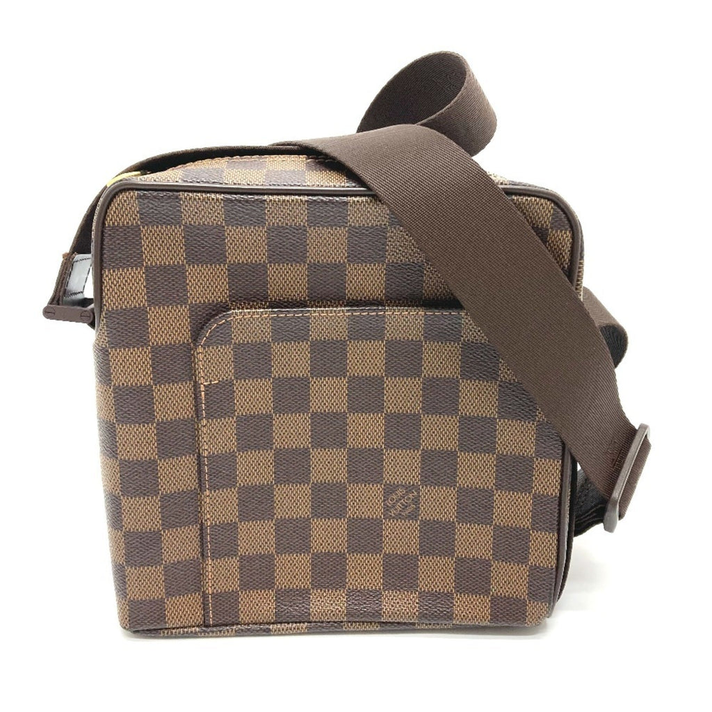 Louis Vuitton Damier Brown Ebene Damier Canvas Pochette Shoulder Bag