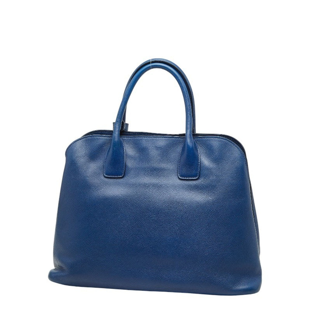 Prada Blue Leather Handbag