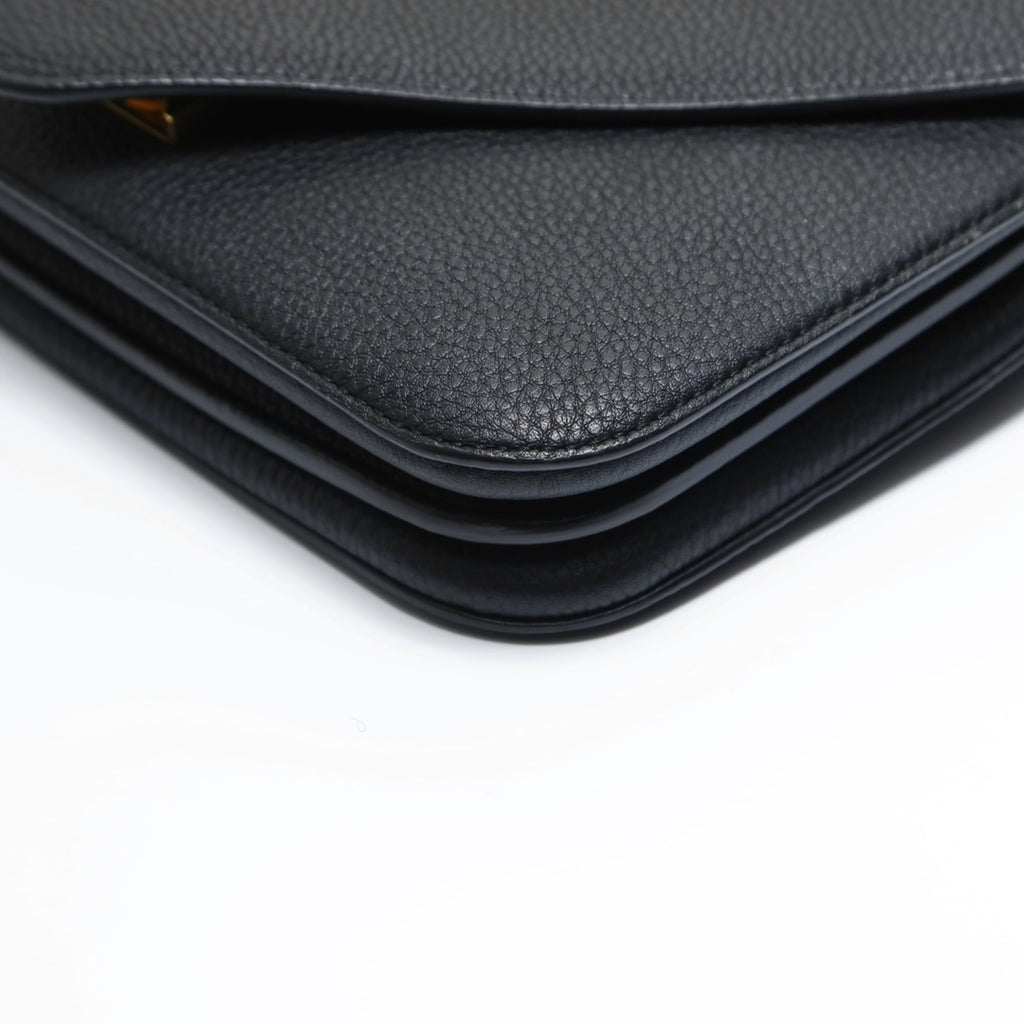 Bottega Veneta Black Leather Shoulder Bag