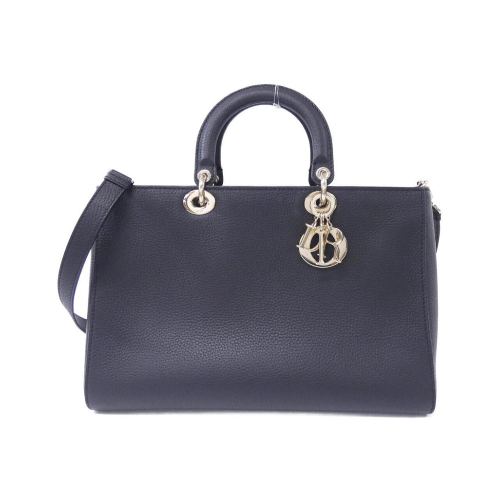 Christian Dior Black Leather Handbag (Pre-Owned)