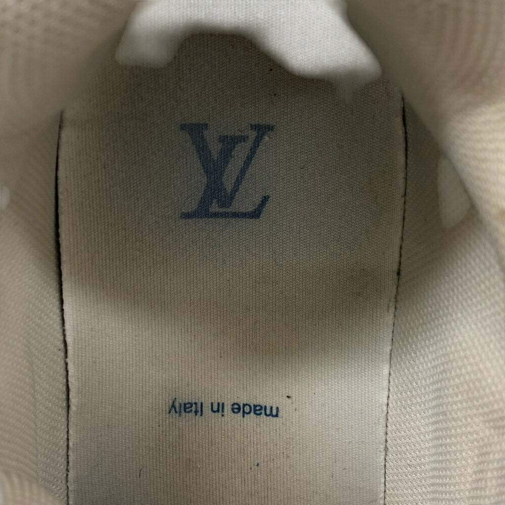 Louis Vuitton Blue White Sneakers