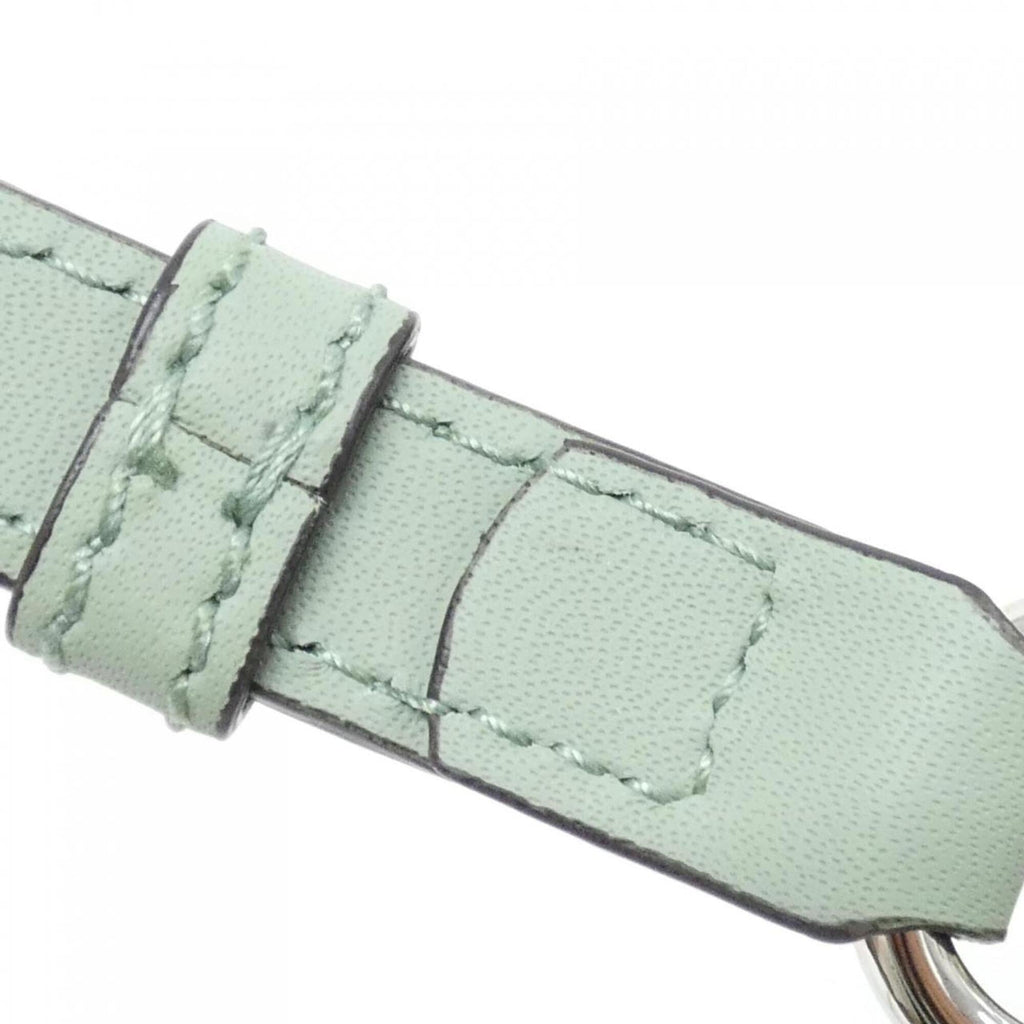 Gucci Pale Green Denim Handbag Pouch (Pre-Owned)