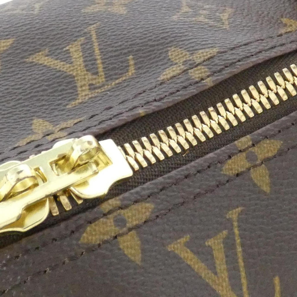 Louis Vuitton Marron Coated Canvas Boston Bag