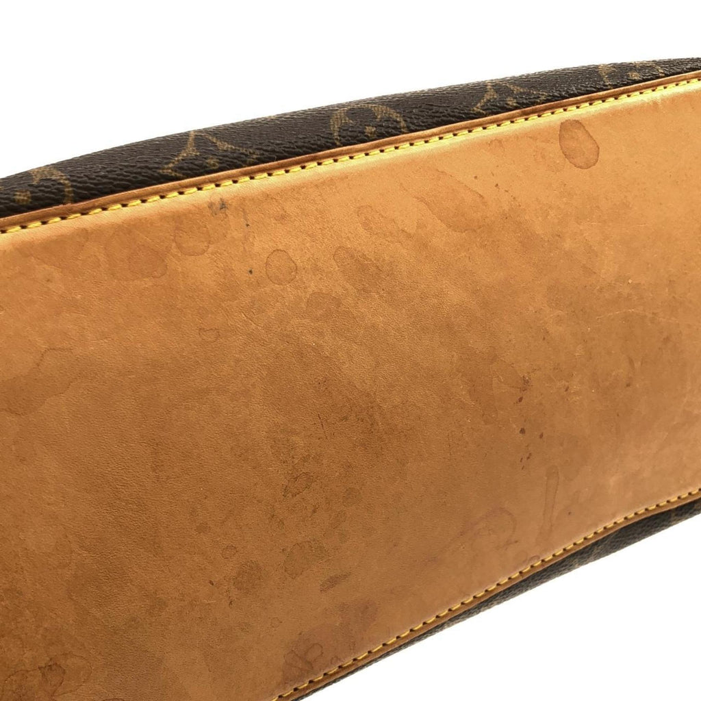 Louis Vuitton Marron Coated Canvas Handbag