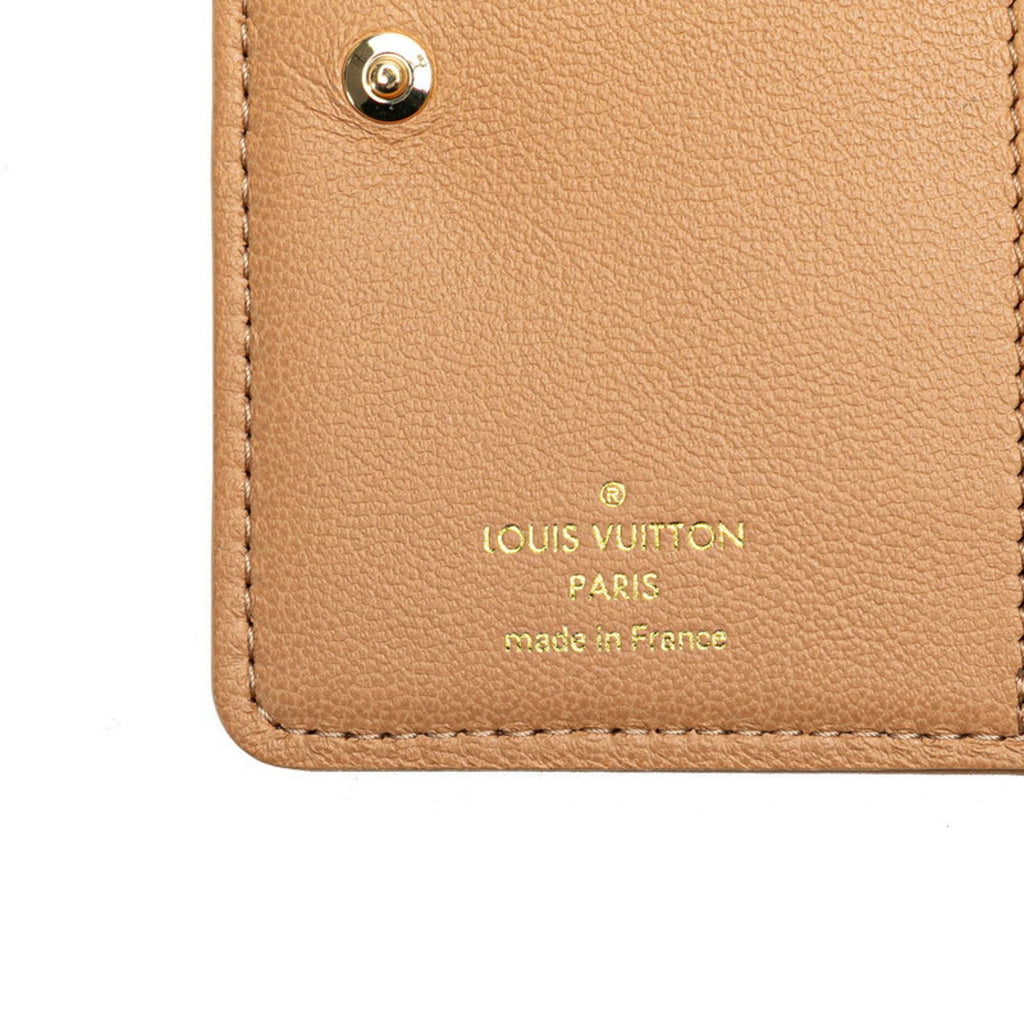 Louis Vuitton Brown Camel Leather Wallet