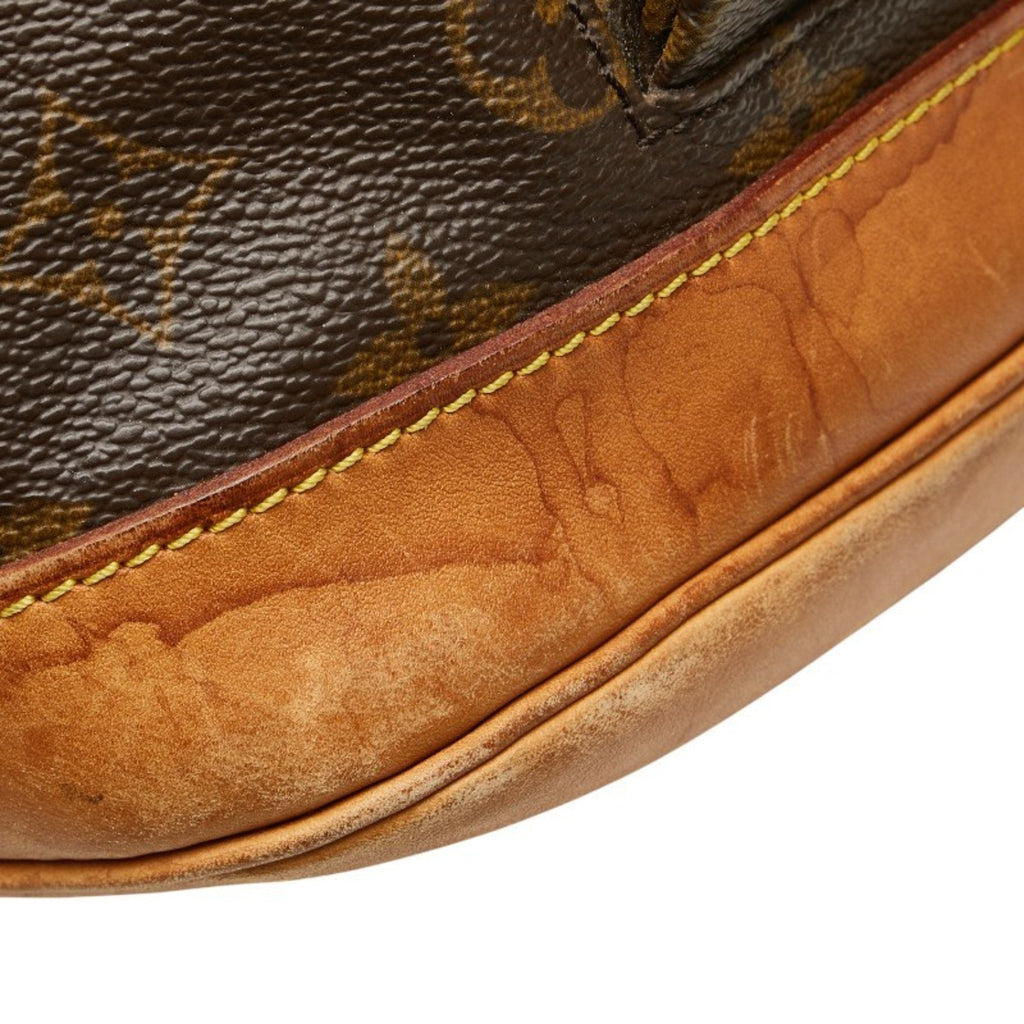 Louis Vuitton Brown Pvc Leather Backpack