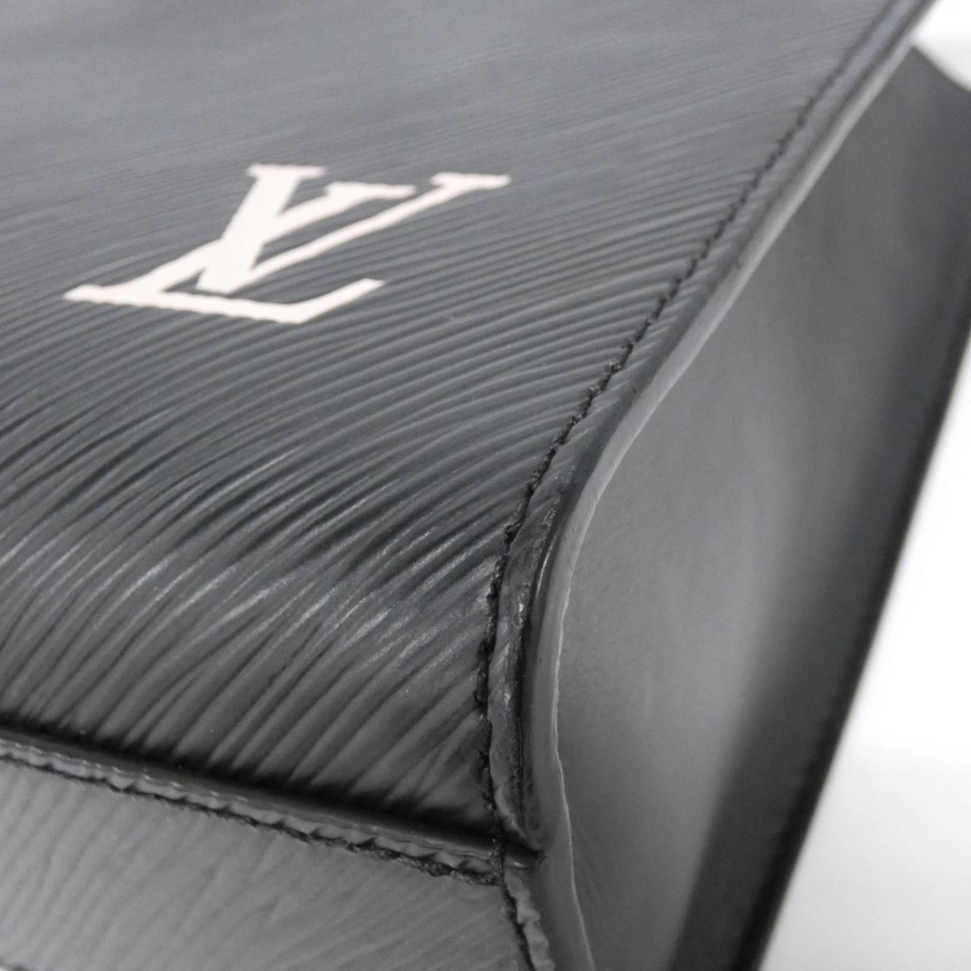 Louis Vuitton Black Leather Handbag
