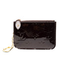 Louis Vuitton Monogram Vernis Amarante Purple Patent Leather Coin Purse/Coin Case