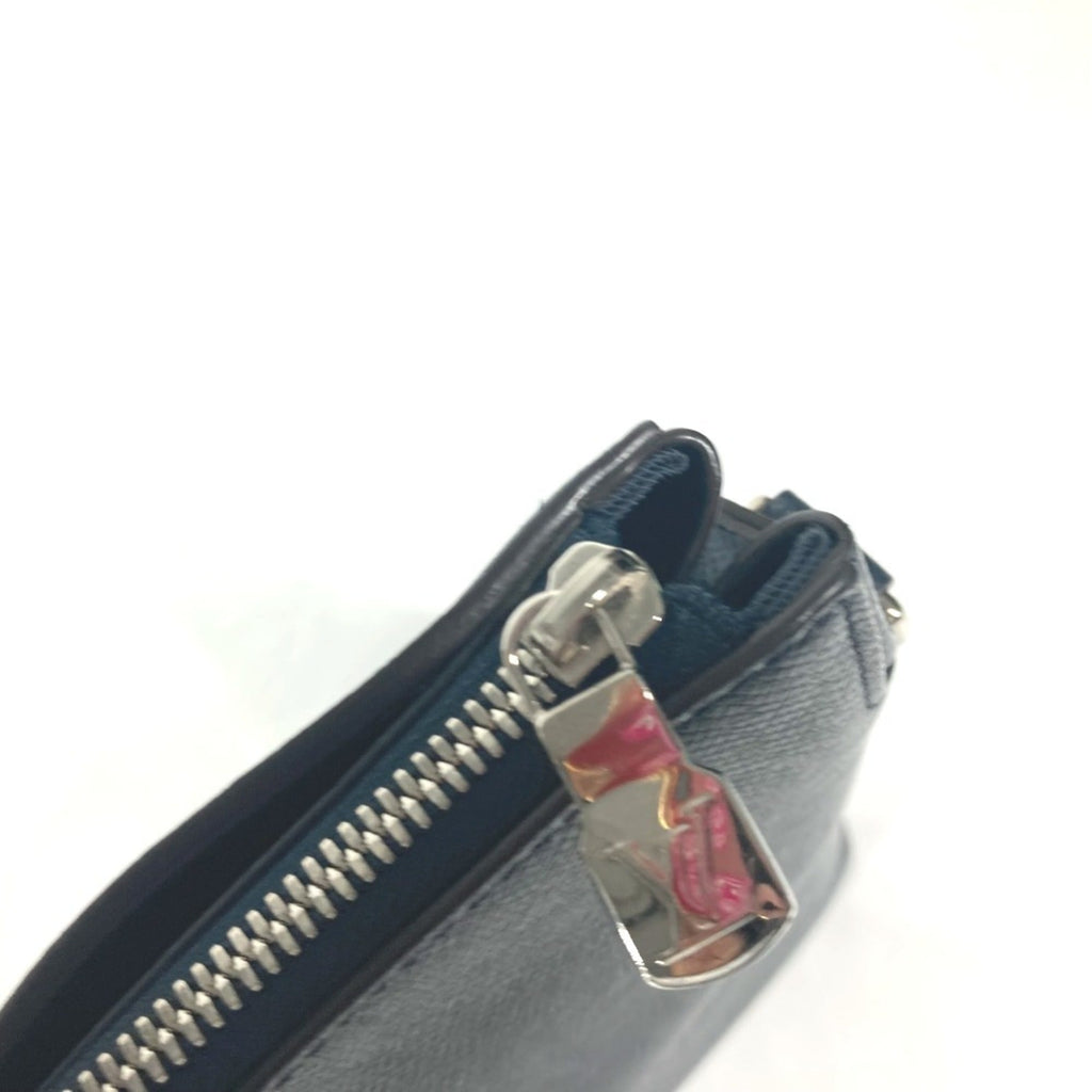 Louis Vuitton Navy Taiga Leather Shoulder Bag