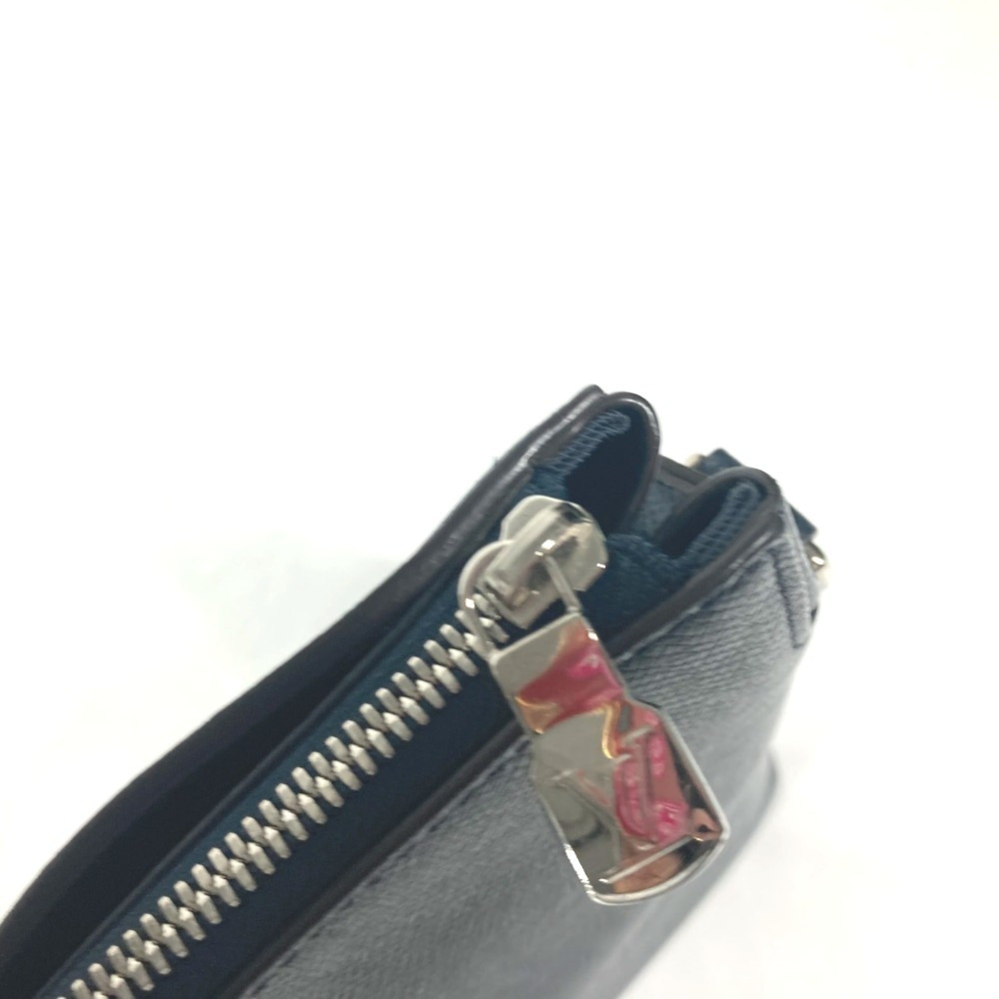 Louis Vuitton Navy Taiga Leather Shoulder Bag