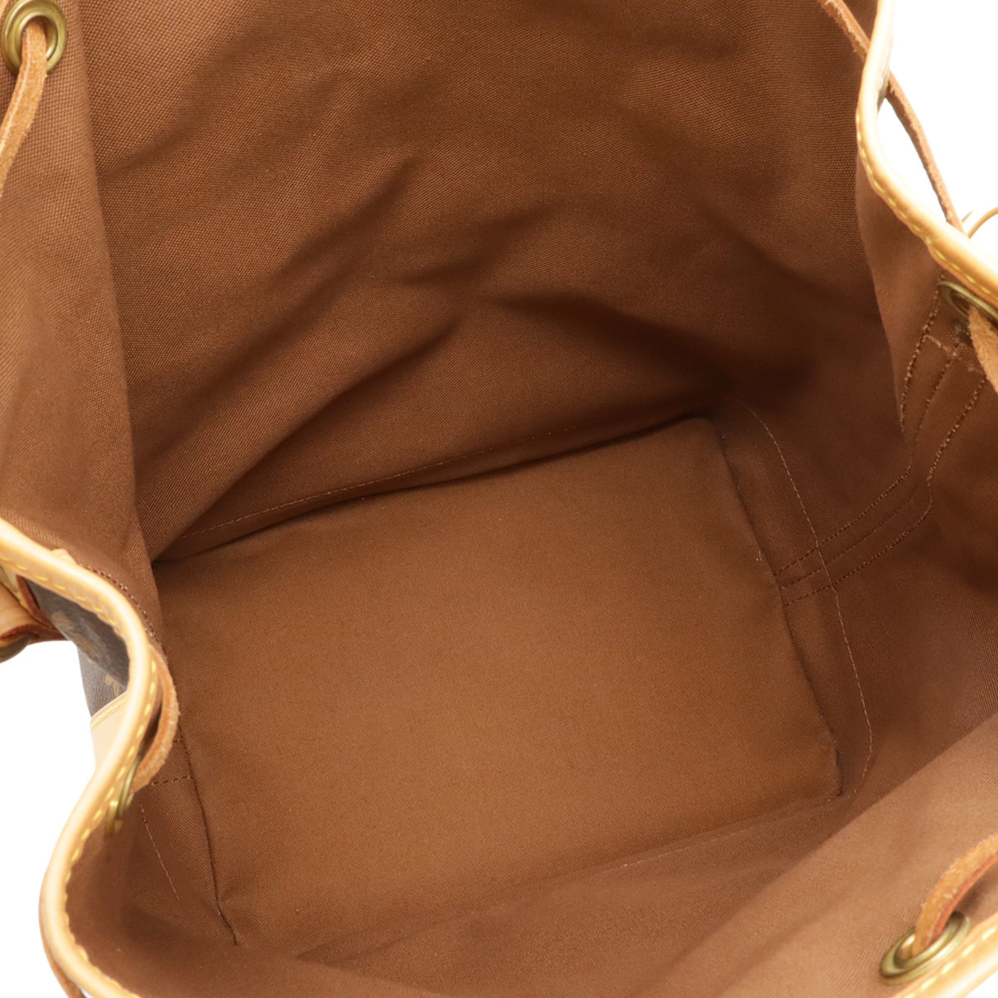 Louis Vuitton Brown Canvas Shoulder Bag