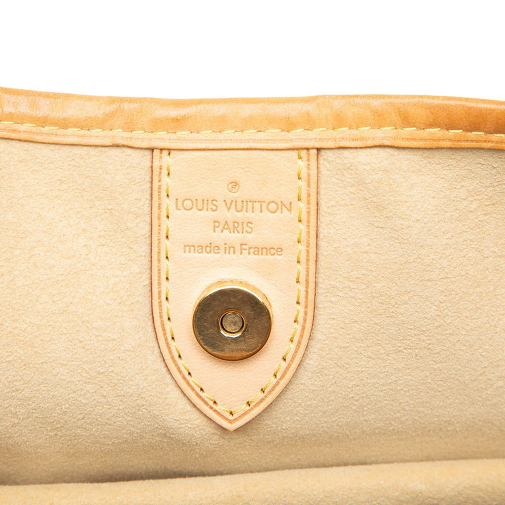 Louis Vuitton White Pvc Leather Shoulder Bag