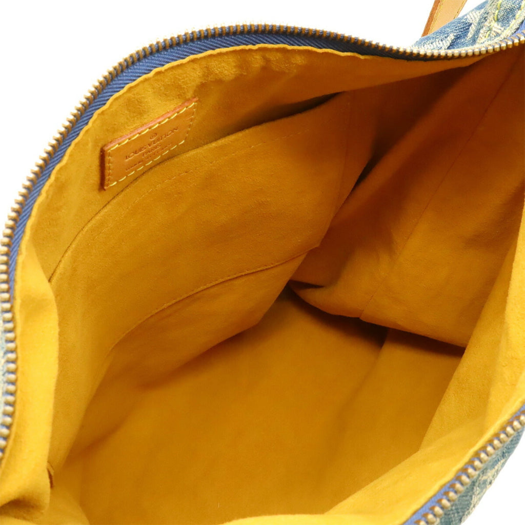 Louis Vuitton Blue Monogram Denim Shoulder Bag