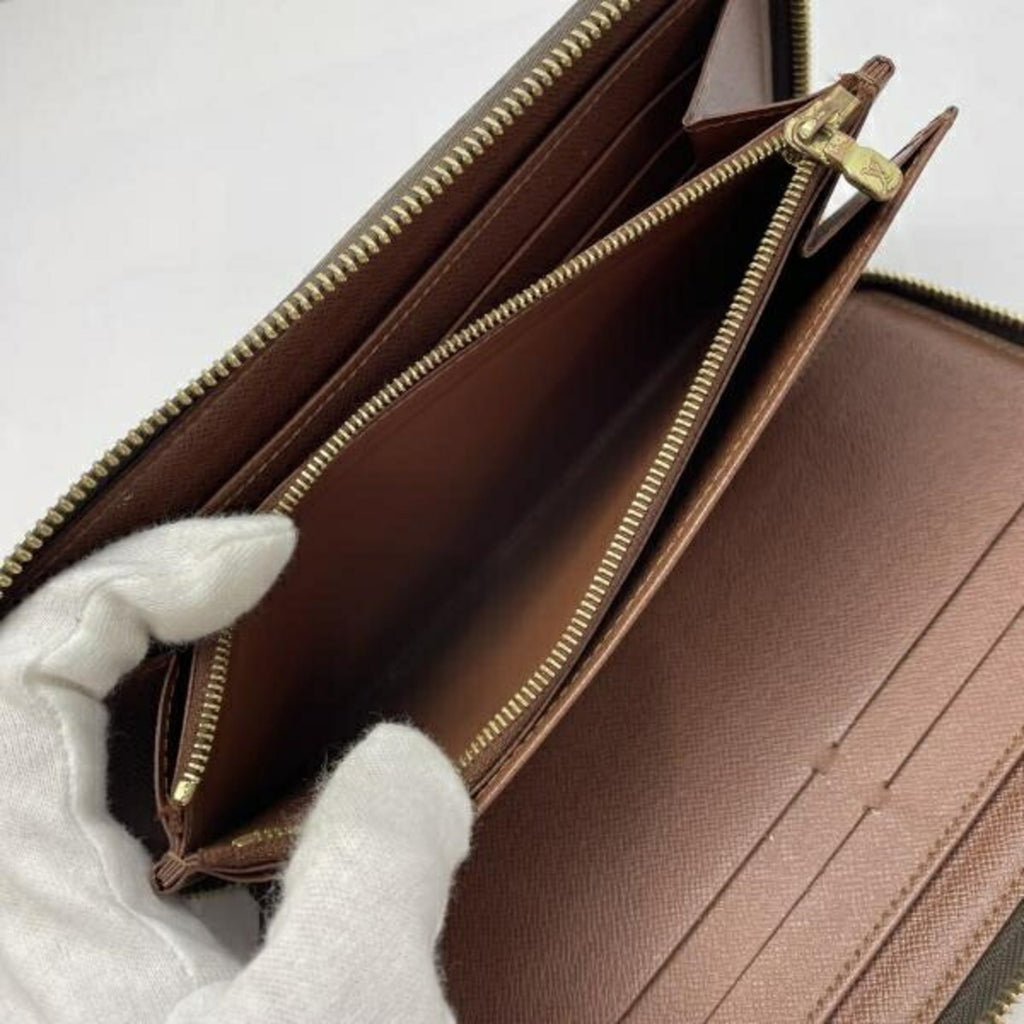 Louis Vuitton Brown Monogram Long Wallet