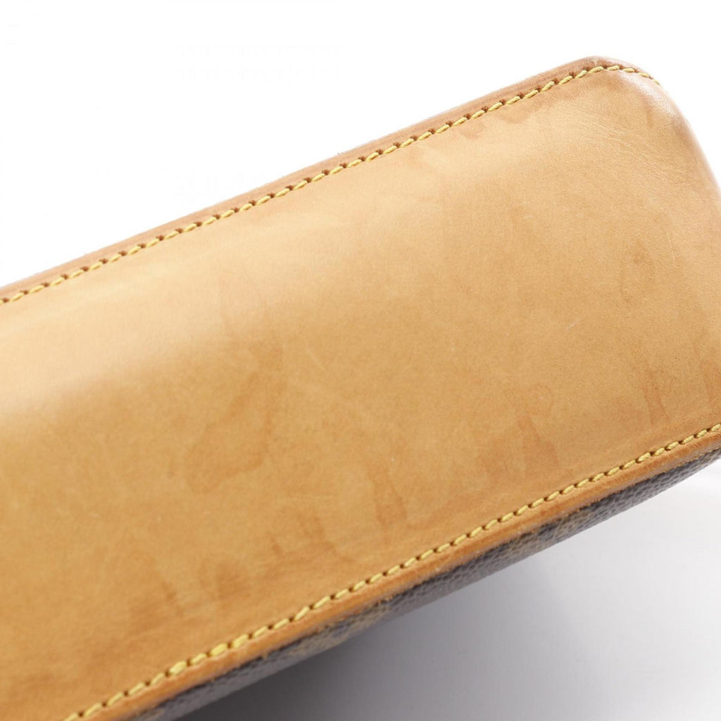 Louis Vuitton Brown Coated Canvas Pvc Monogram Leather Shoulder Bag