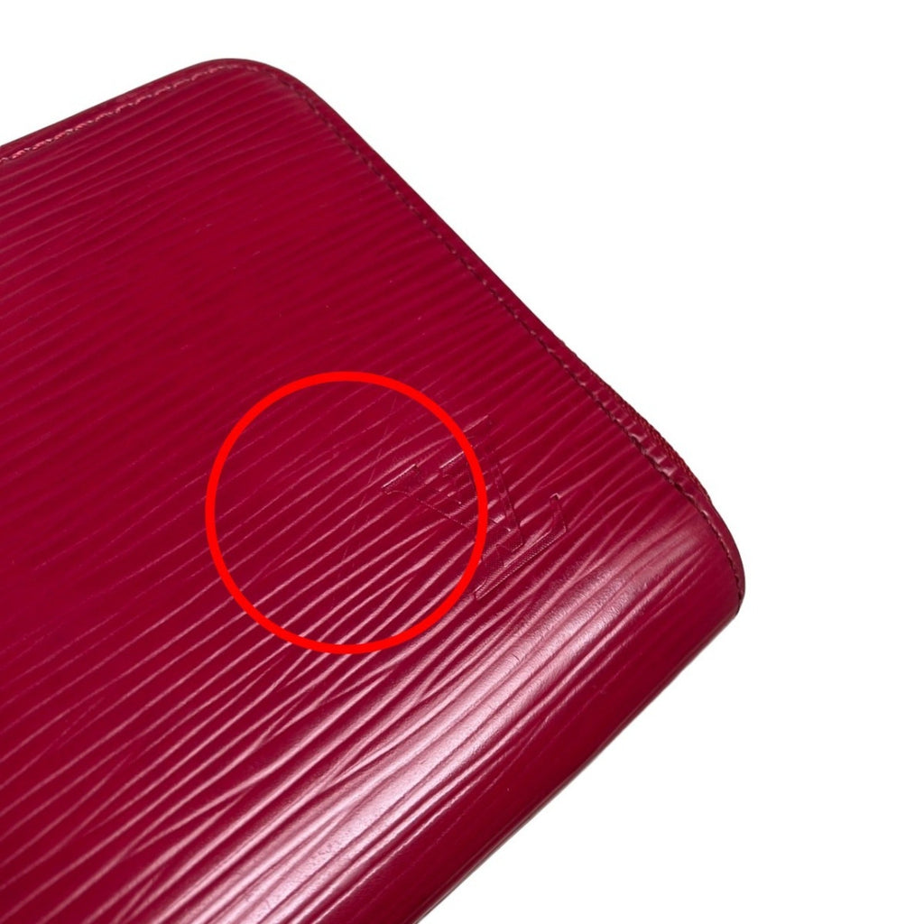 Louis Vuitton Fuchsia Epi Leather Long Wallet