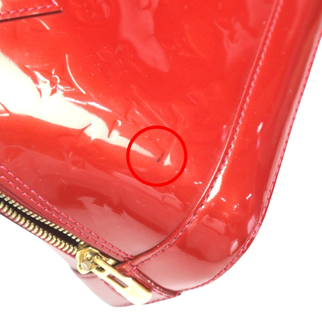 Louis Vuitton Monogram Vernis Red Color Monogram Vernis Handbag