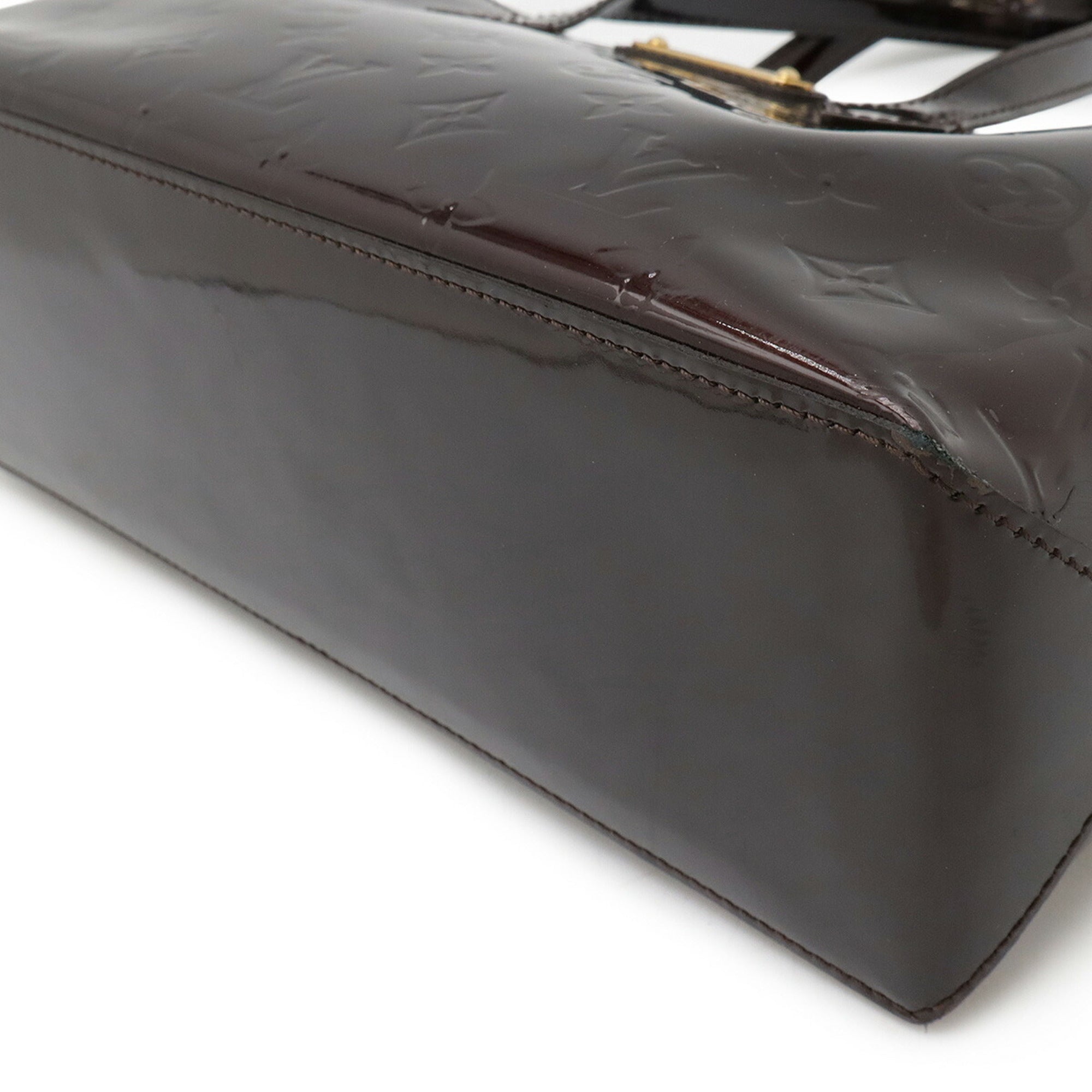 Louis Vuitton Amarante Leather Handbag Tote Bag