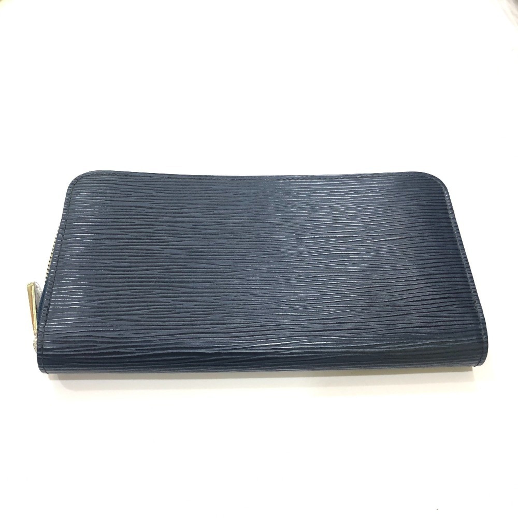 Louis Vuitton Epi Blue Epi Leather Long Wallet