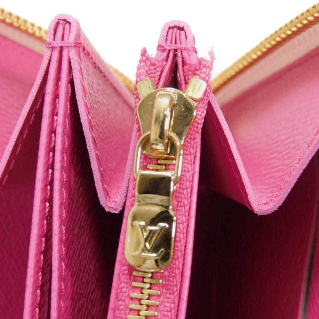 Louis Vuitton Monogram Multi-Color Pink White Monogram Multicolore Canvas Leather Long Wallet