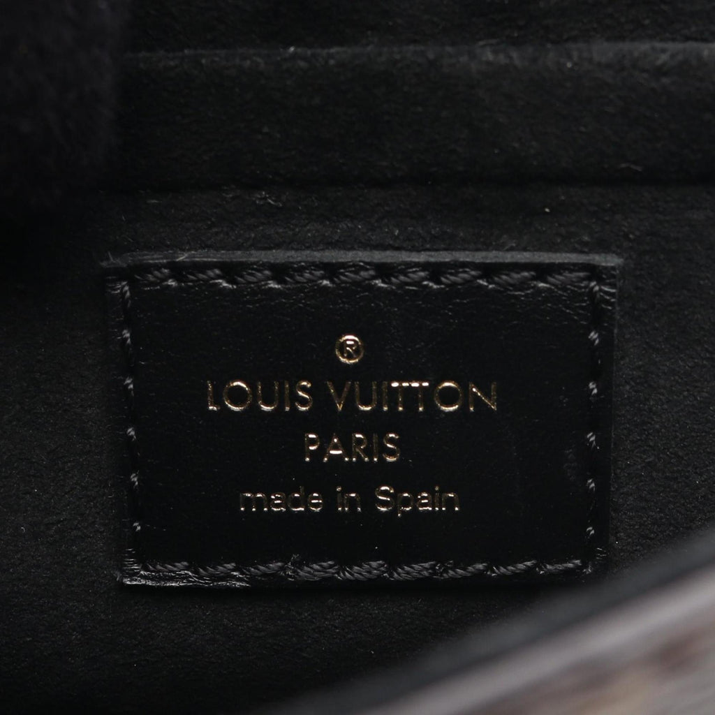 Louis Vuitton Brown Monogram Reverse Coated Canvas Leather Handbag