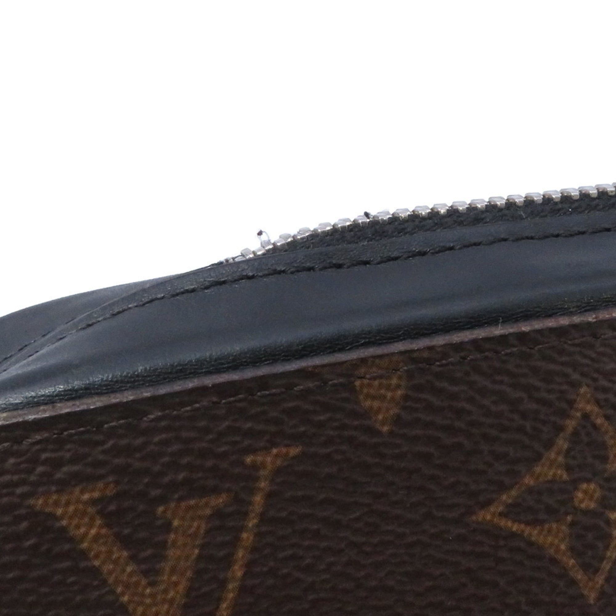 Louis Vuitton Monogram Macassar Noir Monogram Coin Purse/Coin Case