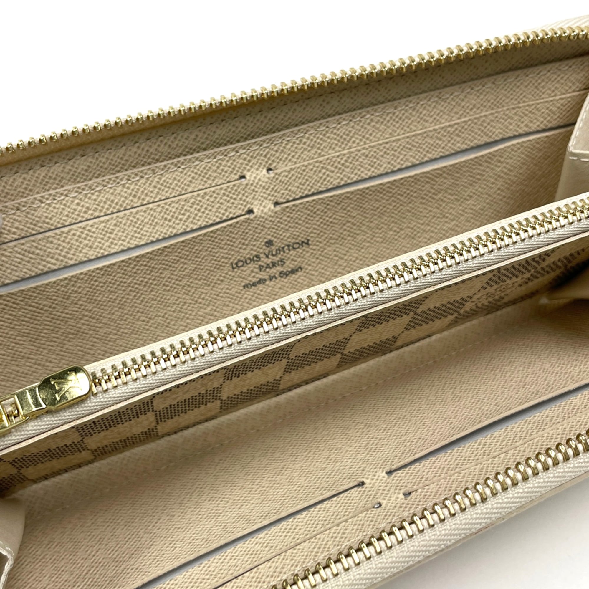 Louis Vuitton Damier Azur White Damier Azur Long Wallet