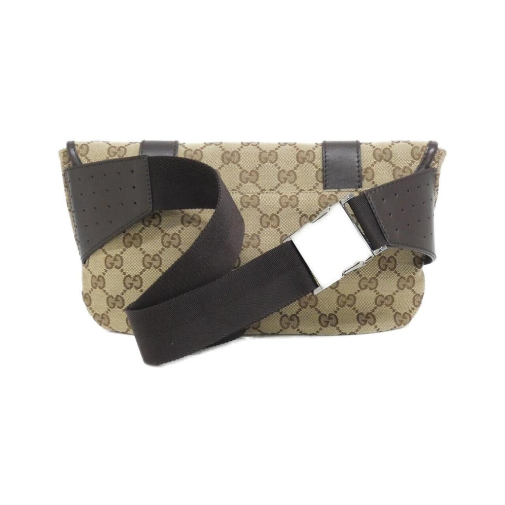 Gucci Beige Brown Gg Canvas Fanny Pack (Pre-Owned)