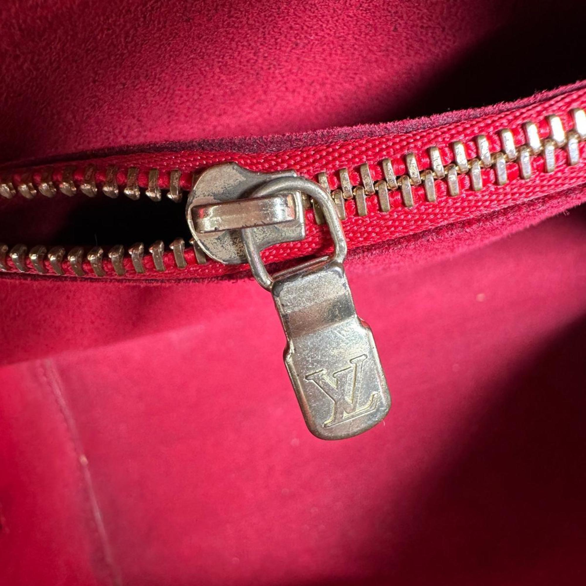 Louis Vuitton Red Color Epi Leather Handbag