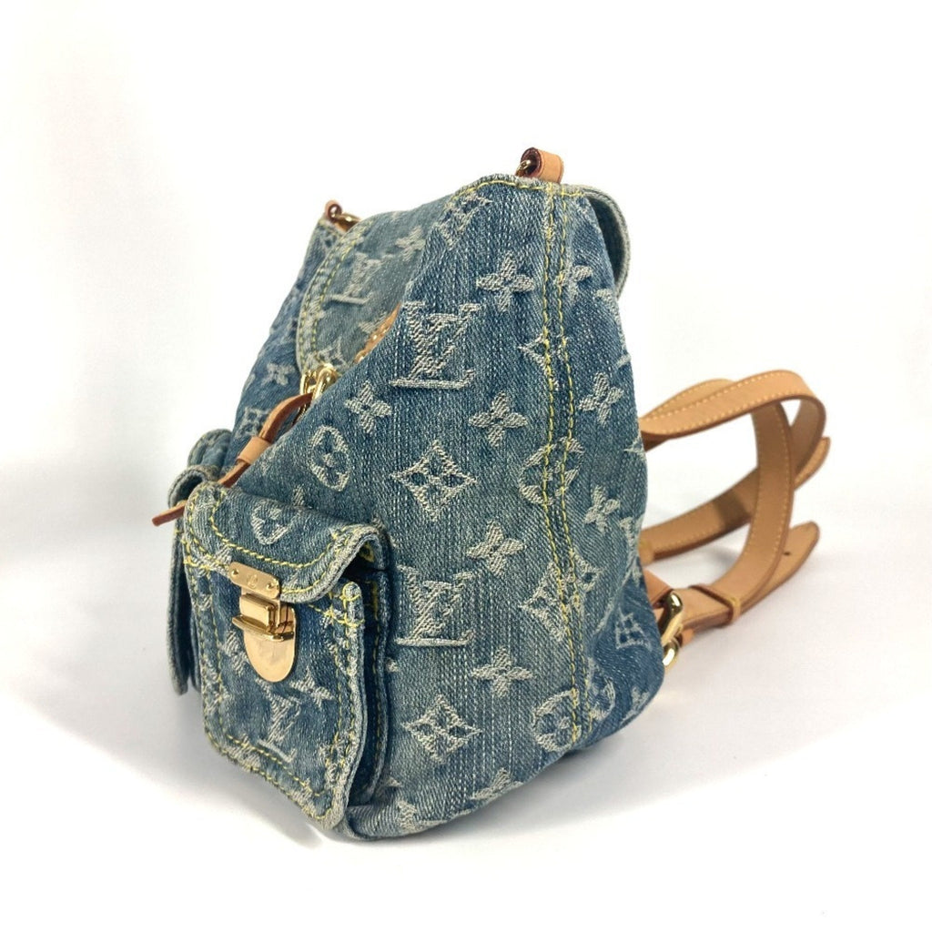 Louis Vuitton Blue Monogram Monogram Denim Backpack