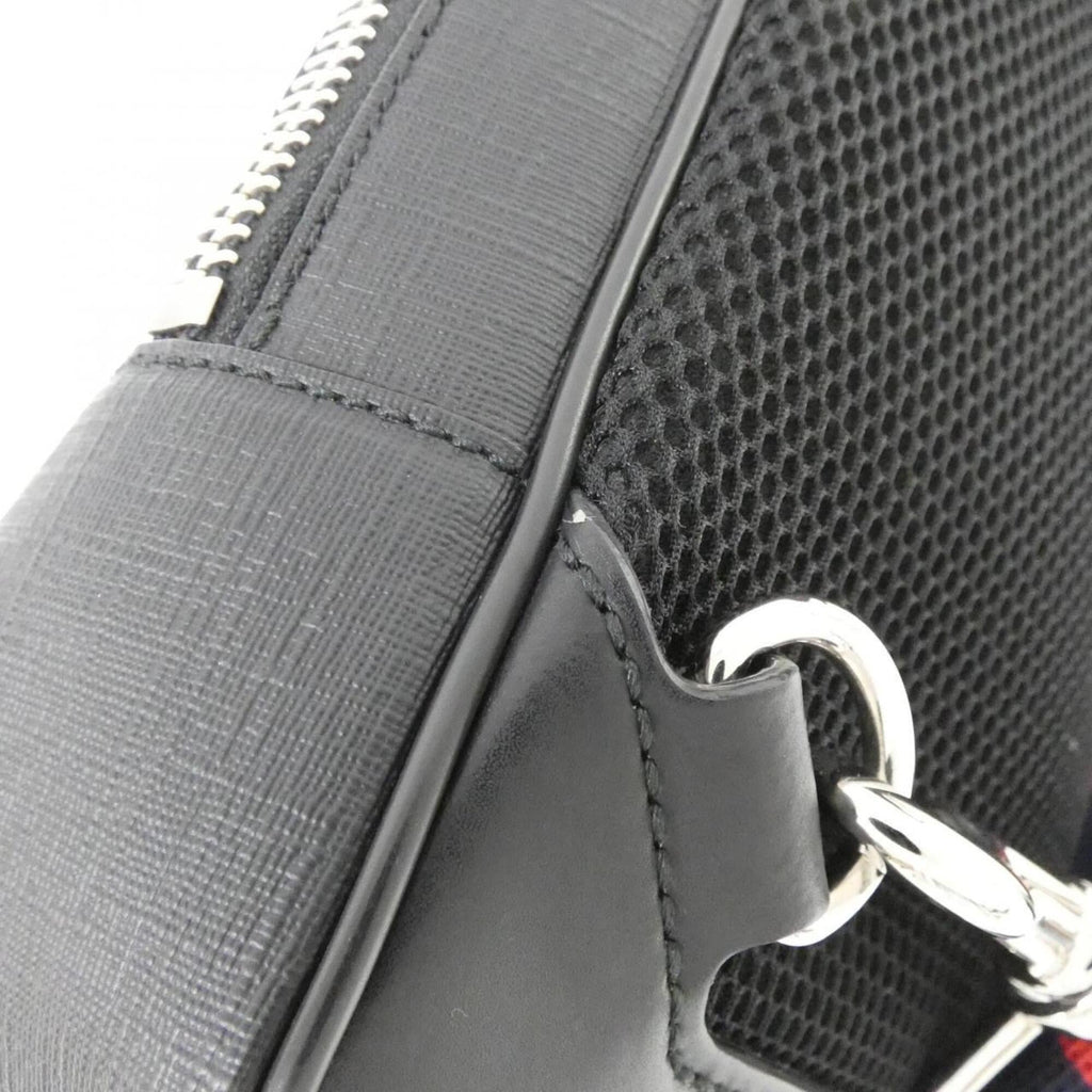 Gucci Black Gray Gg Supreme Shoulder Bag (Pre-Owned)