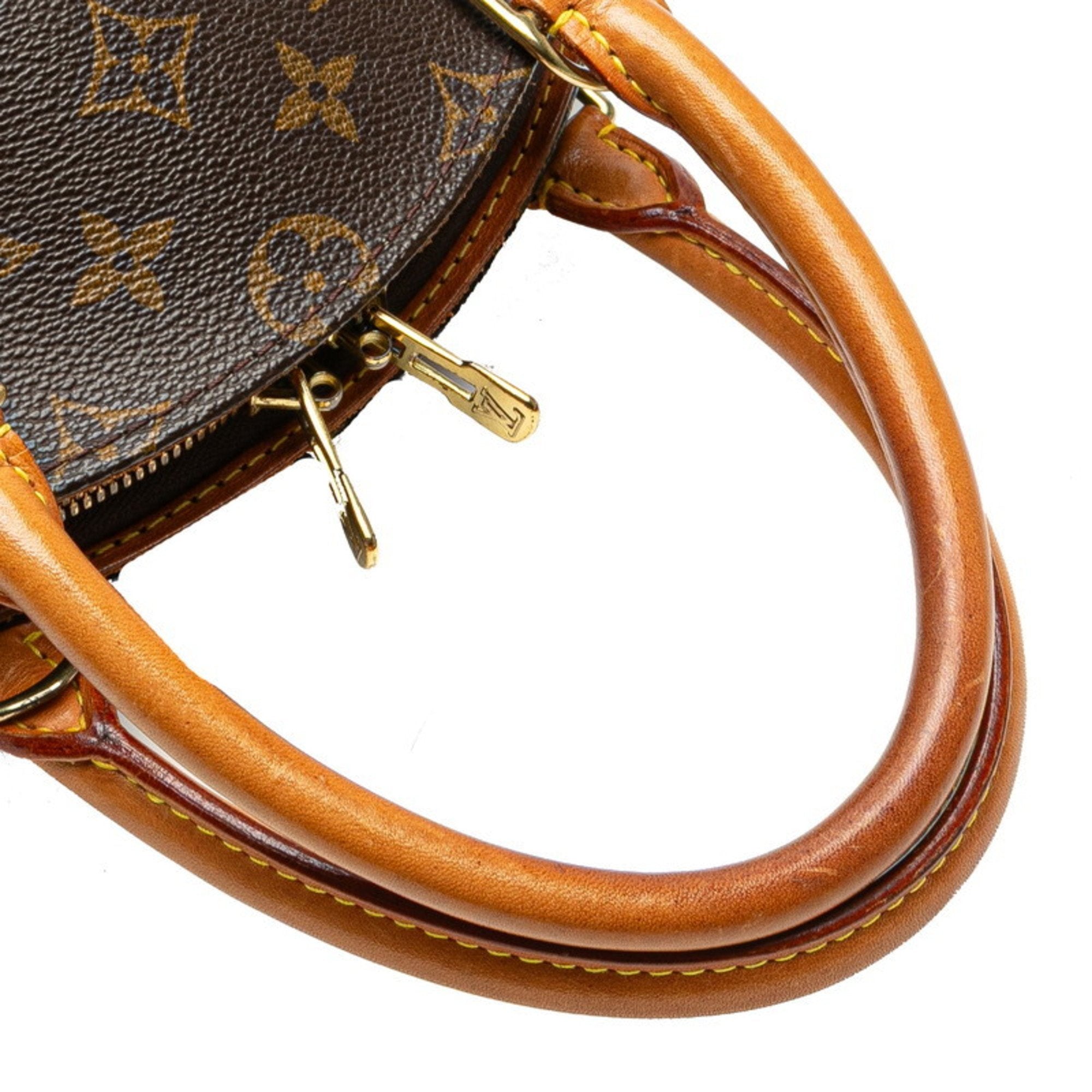 Louis Vuitton Monogram Brown Pvc Leather Handbag