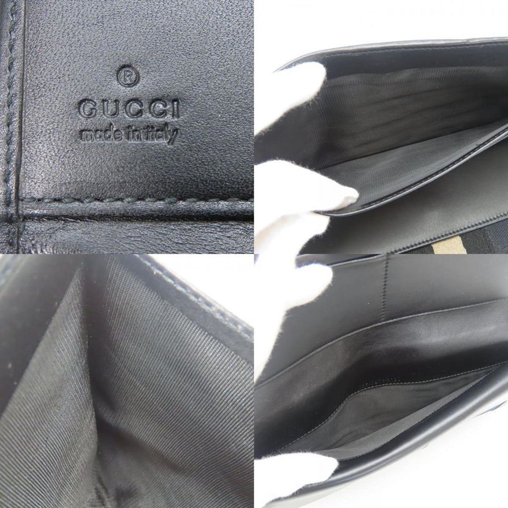 Gucci Black Gg Canvas Coin Purse/Coin Case (Pre-Owned)