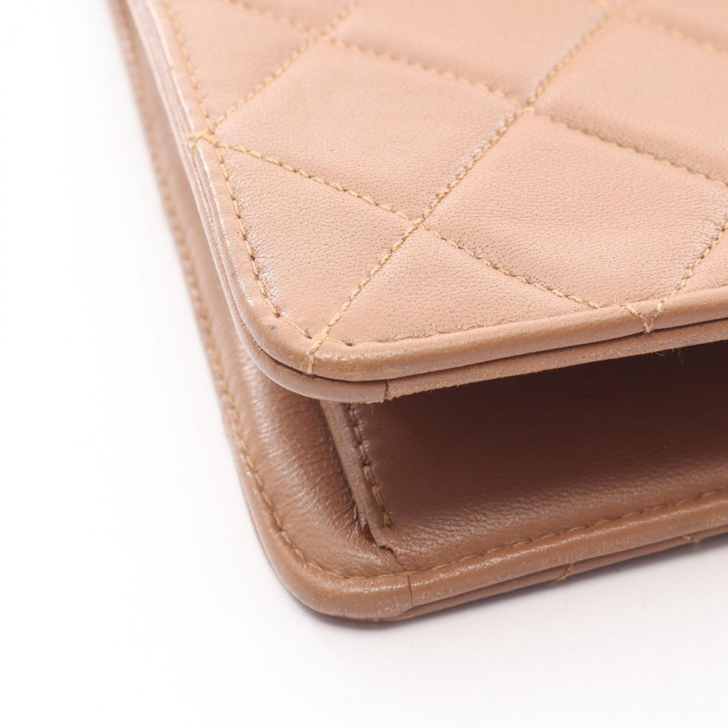 Chanel Brown Leather Handbag Shoulder Bag