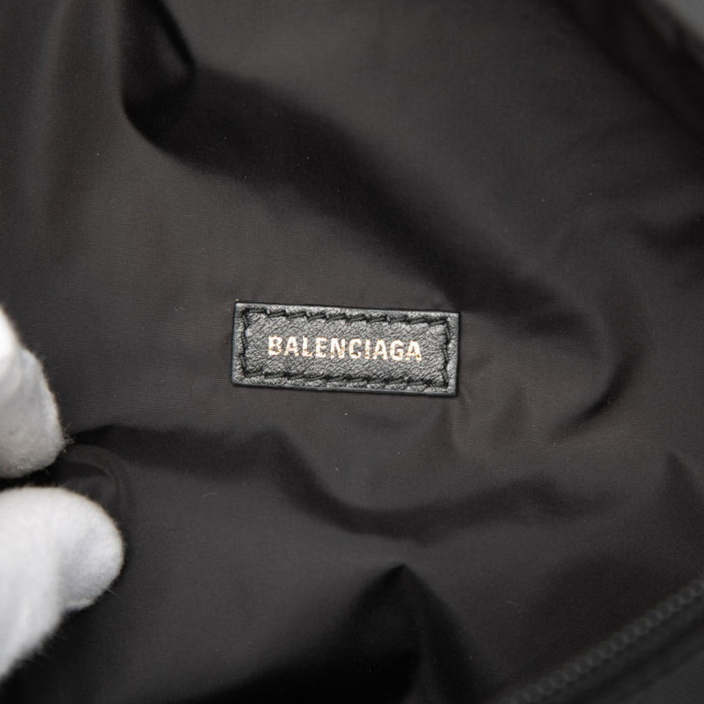Balenciaga Black Nylon Sling