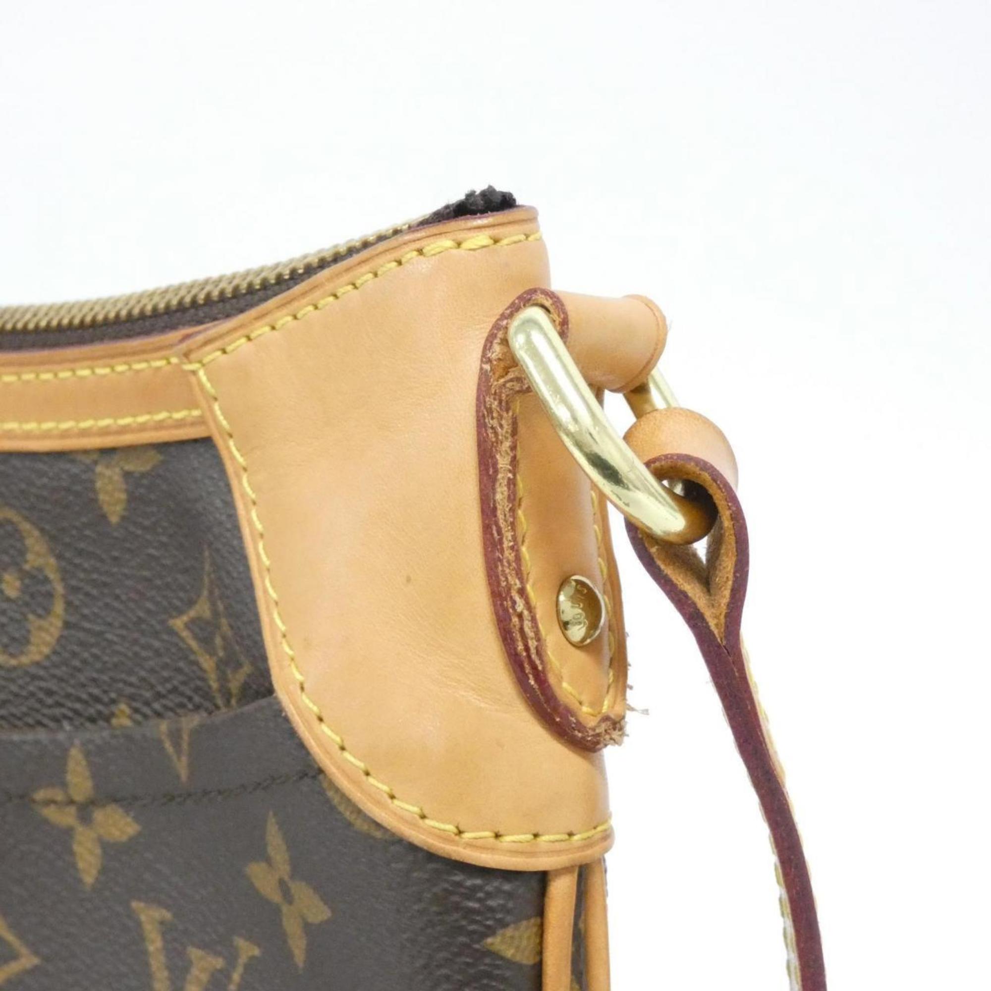 Louis Vuitton Marron Coated Canvas Shoulder Bag