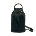 Gucci Black Leather Shoulder Bag Sling Bag (Pre-Owned)