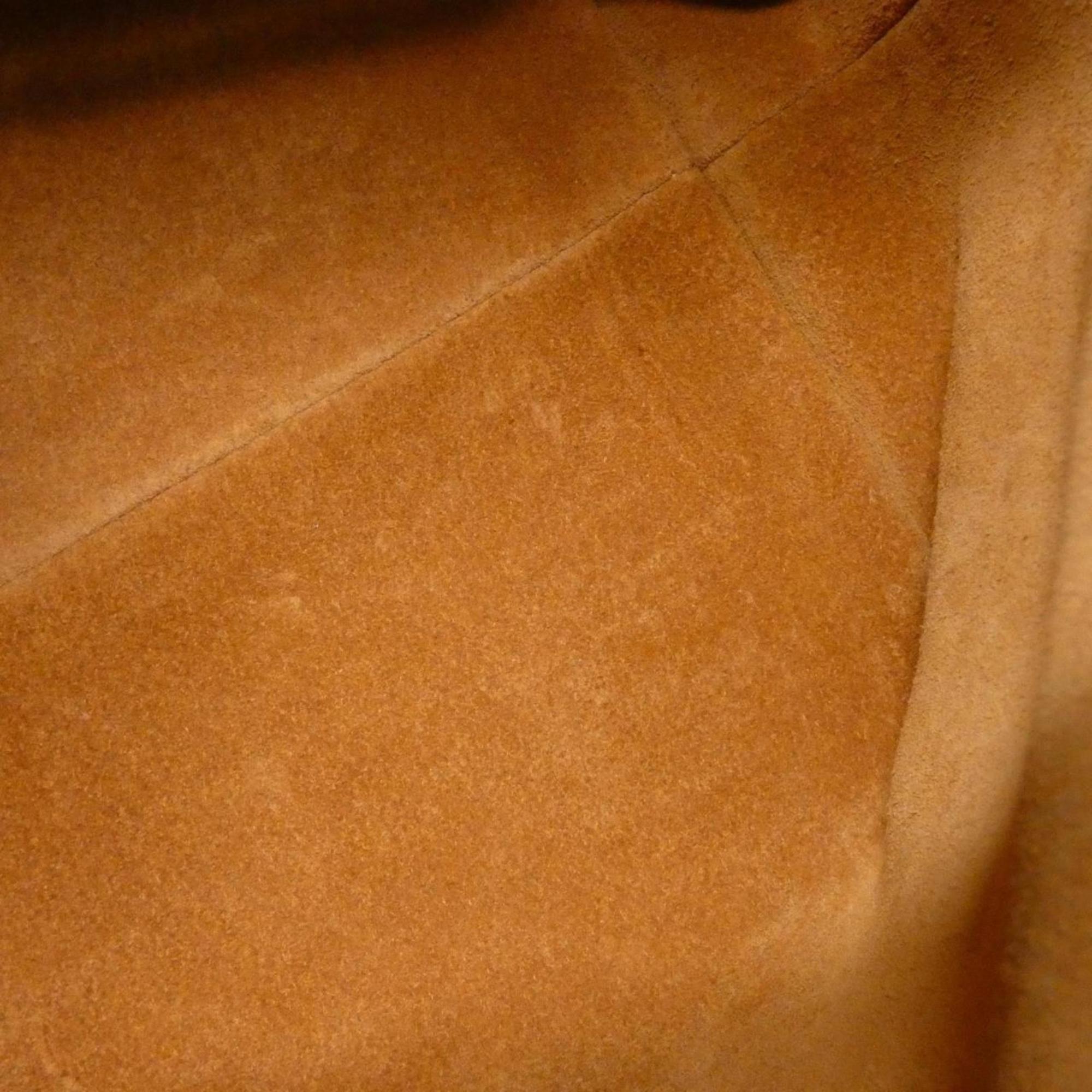 Louis Vuitton Cognac Leather Shoulder Bag