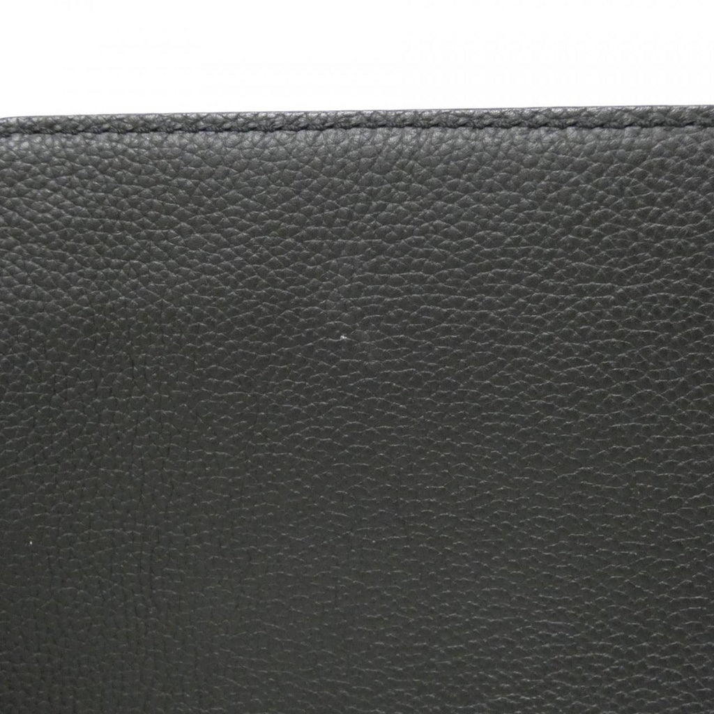 Louis Vuitton Black Leather Shoulder Bag