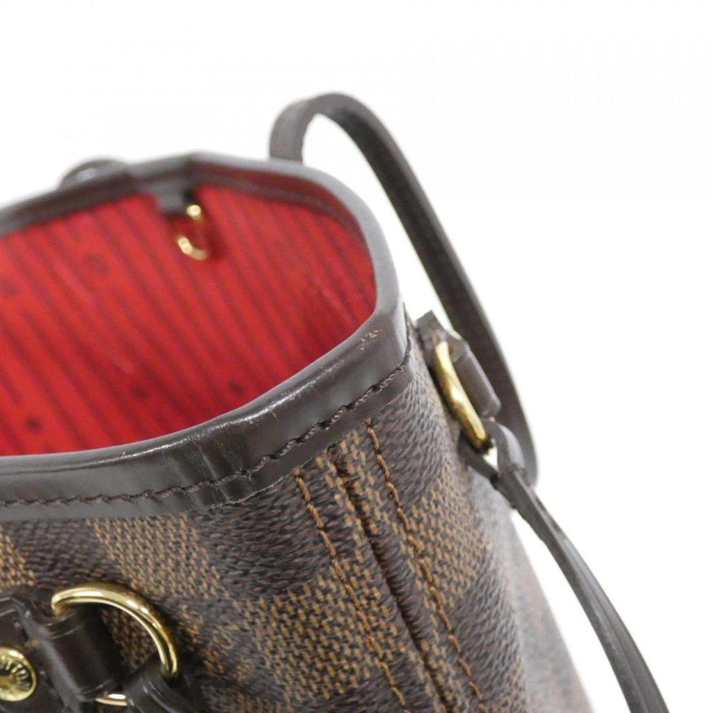 Louis Vuitton Brown Coated Canvas Handbag
