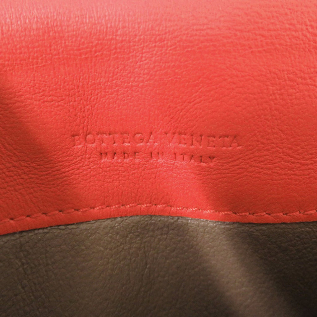 Bottega Veneta Red Color Intrecciato Long Wallet