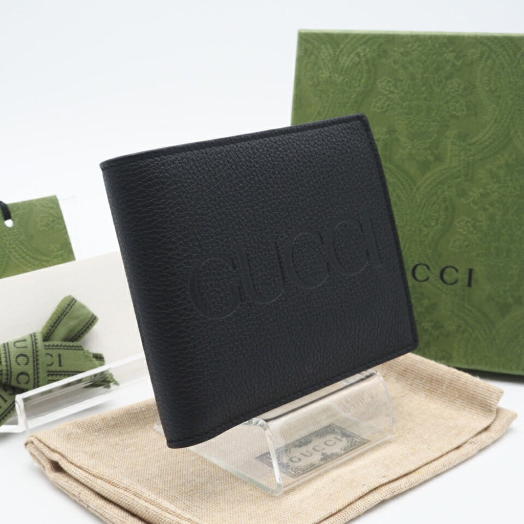 Gucci Black Leather Wallet (Bi-Fold) (Pre-Owned)