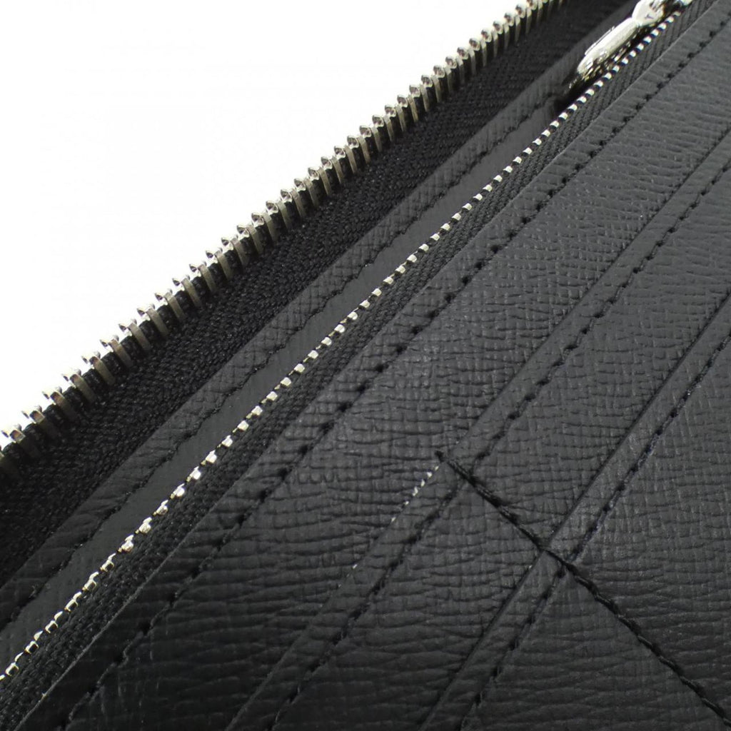 Louis Vuitton Black Taiga Leather Long Wallet