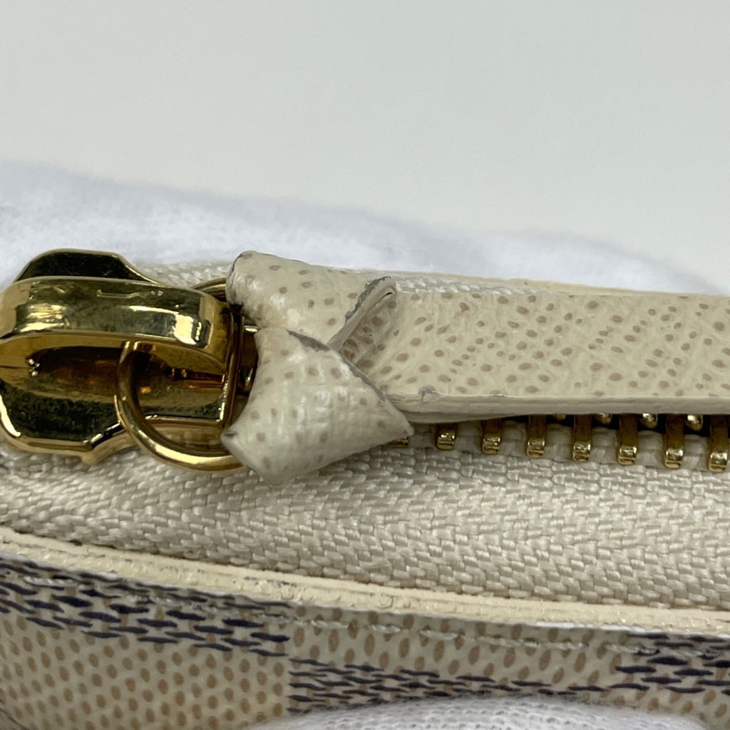 Louis Vuitton Damier Azur White Damier Azur Long Wallet