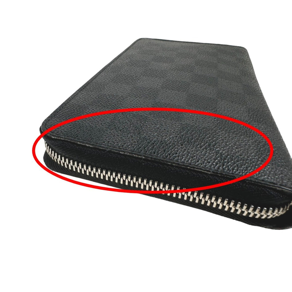 Louis Vuitton Black Damier Graphite Long Wallet