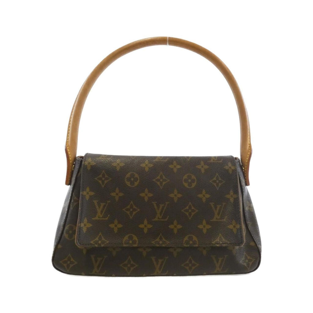Louis Vuitton Brown Coated Canvas Shoulder Bag