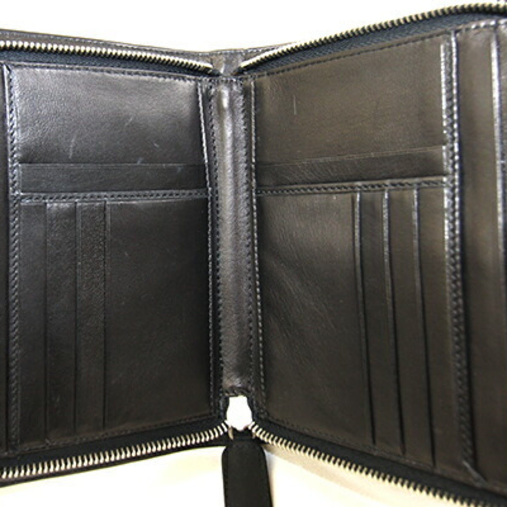 Prada Black Nylon Leather Pochette Shoulder Bag